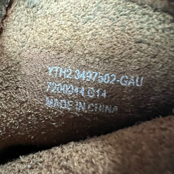 Frye  Little Girl’s Gali Boot Brown Leather Size 2 - Picture 5 of 9